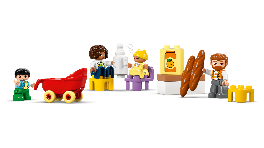 LEGO DUPLO 3in1 Modern Family House with Figures Set 10470
