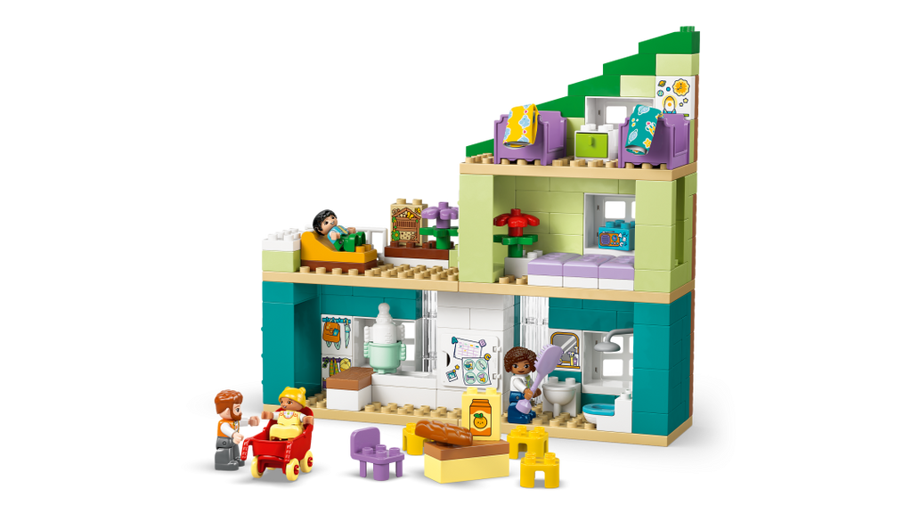 LEGO DUPLO 3in1 Modern Family House with Figures Set 10470