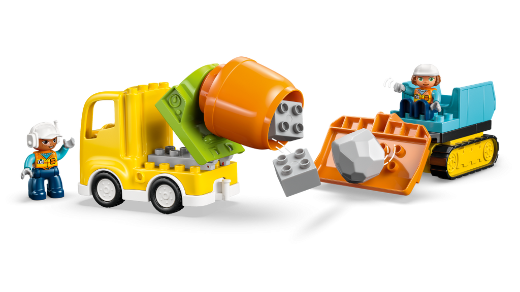 LEGO DUPLO 3in1 Construction Site and Vehicles Set 10476