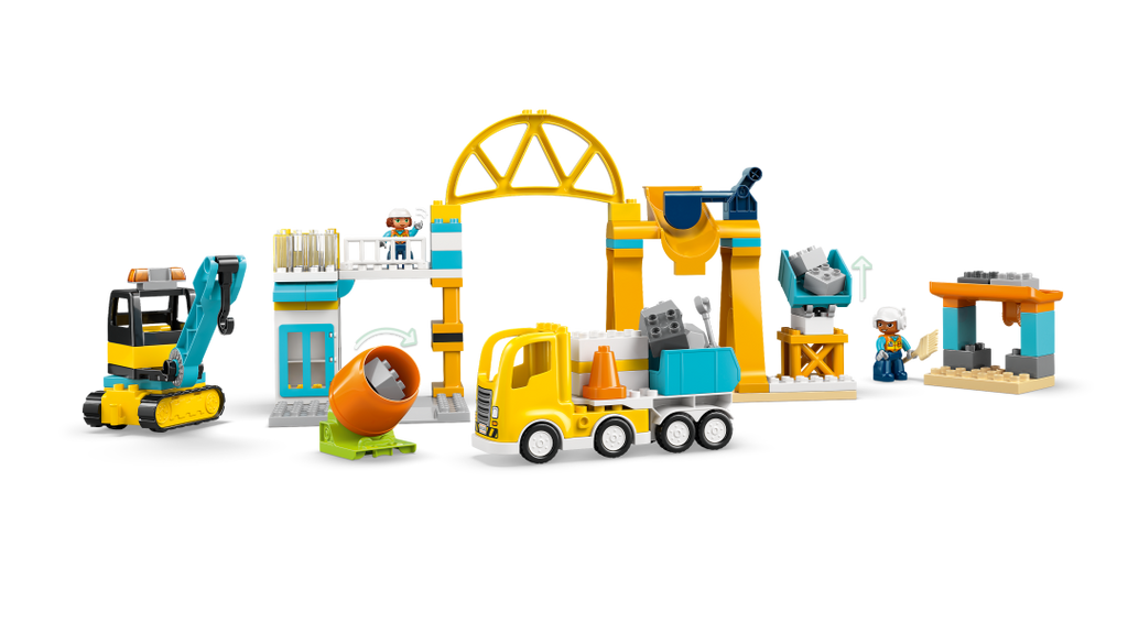 LEGO DUPLO 3in1 Construction Site and Vehicles Set 10476