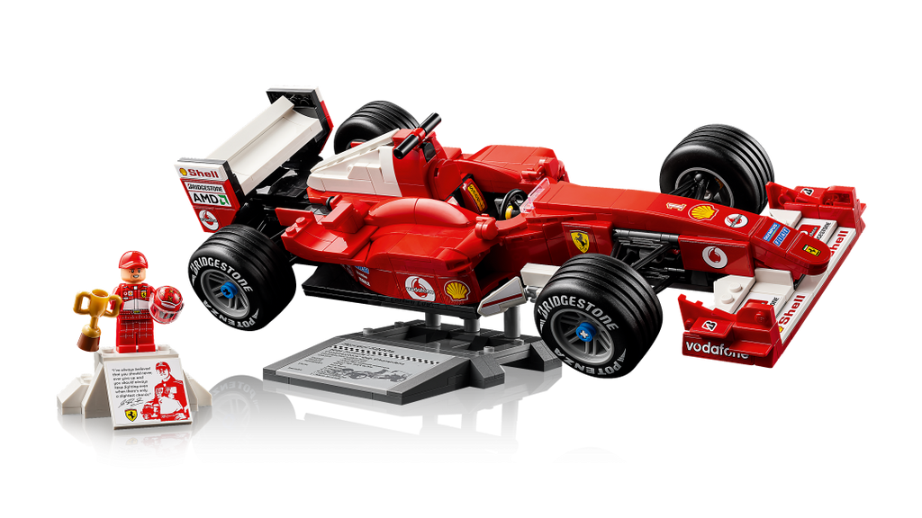 LEGO ICONS Ferrari F2004 & Michael Schumacher Set 11375