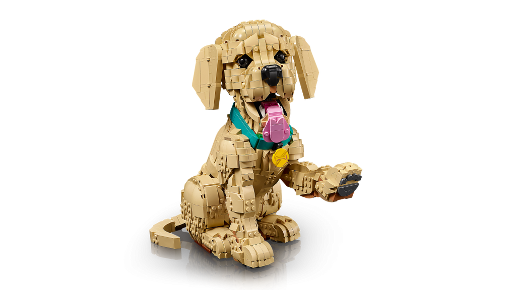 LEGO ICONS Golden Retriever Puppy Set 11384