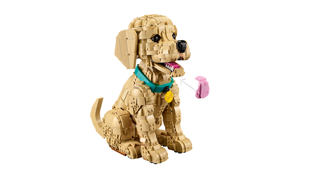 LEGO ICONS Golden Retriever Puppy Set 11384