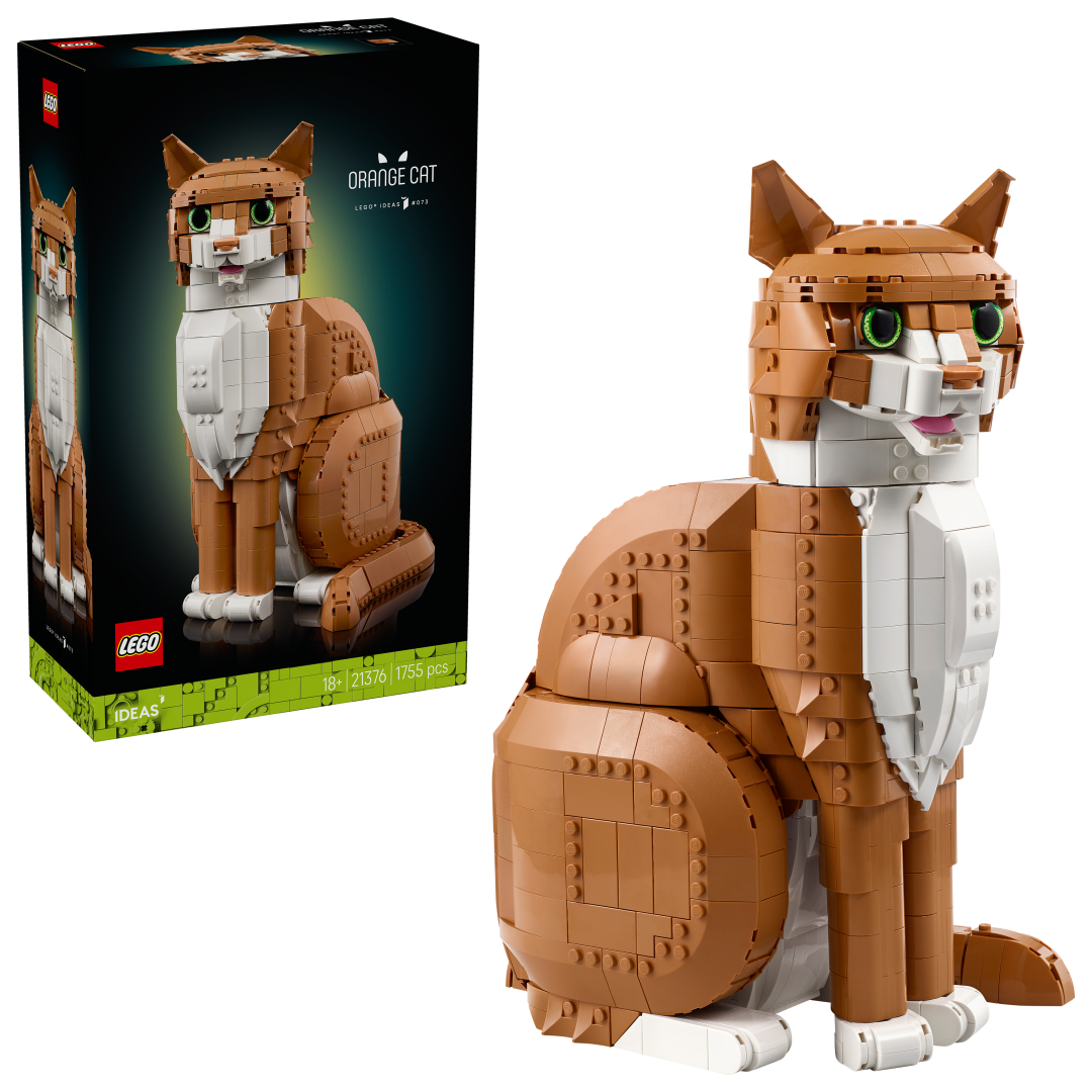 LEGO Ideas Orange Cat Set 21376