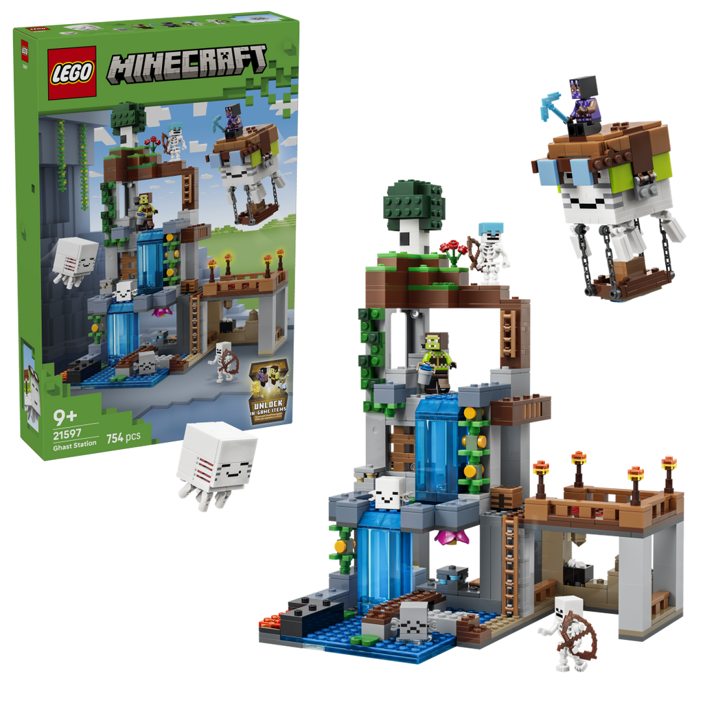 LEGO Minecraft Ghast Station Set 21597