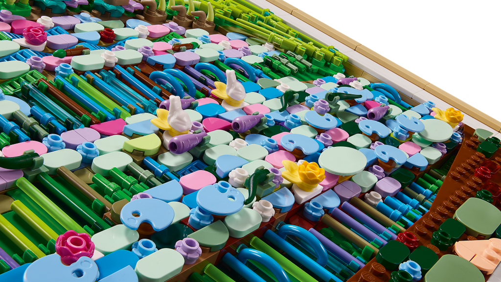 LEGO ART Claude Monet – Bridge over a Pond of Water Lilies Set 31220
