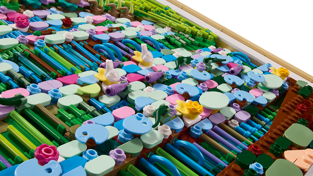 LEGO ART Claude Monet – Bridge over a Pond of Water Lilies Set 31220