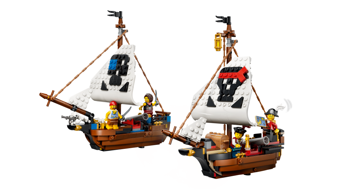 LEGO Creator 3-in-1 Iconic Pirate Ship Set 31387