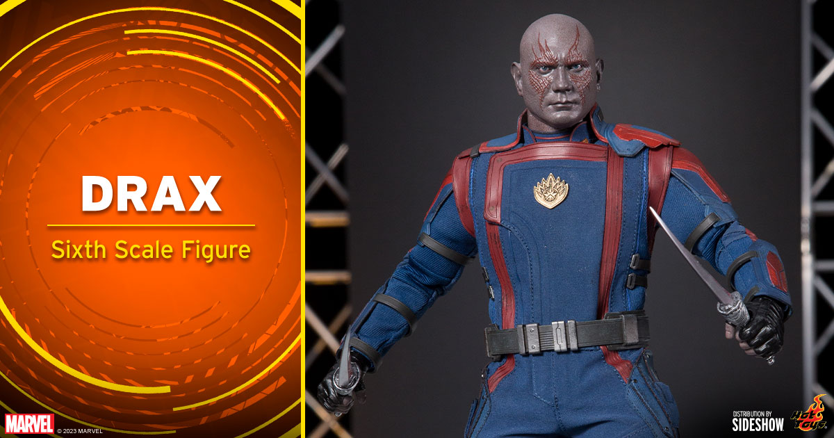 Drax Sixth Scale Figure by Hot Toys Marvel
