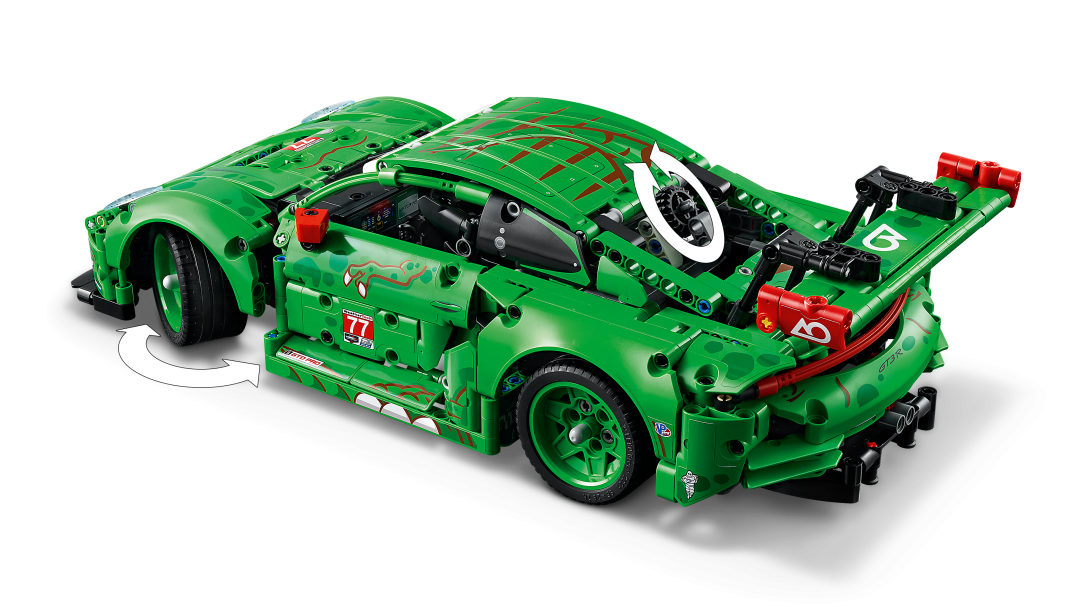 LEGO Technic Porsche 911 GT3 R REXY AO Racing Car Set 42224