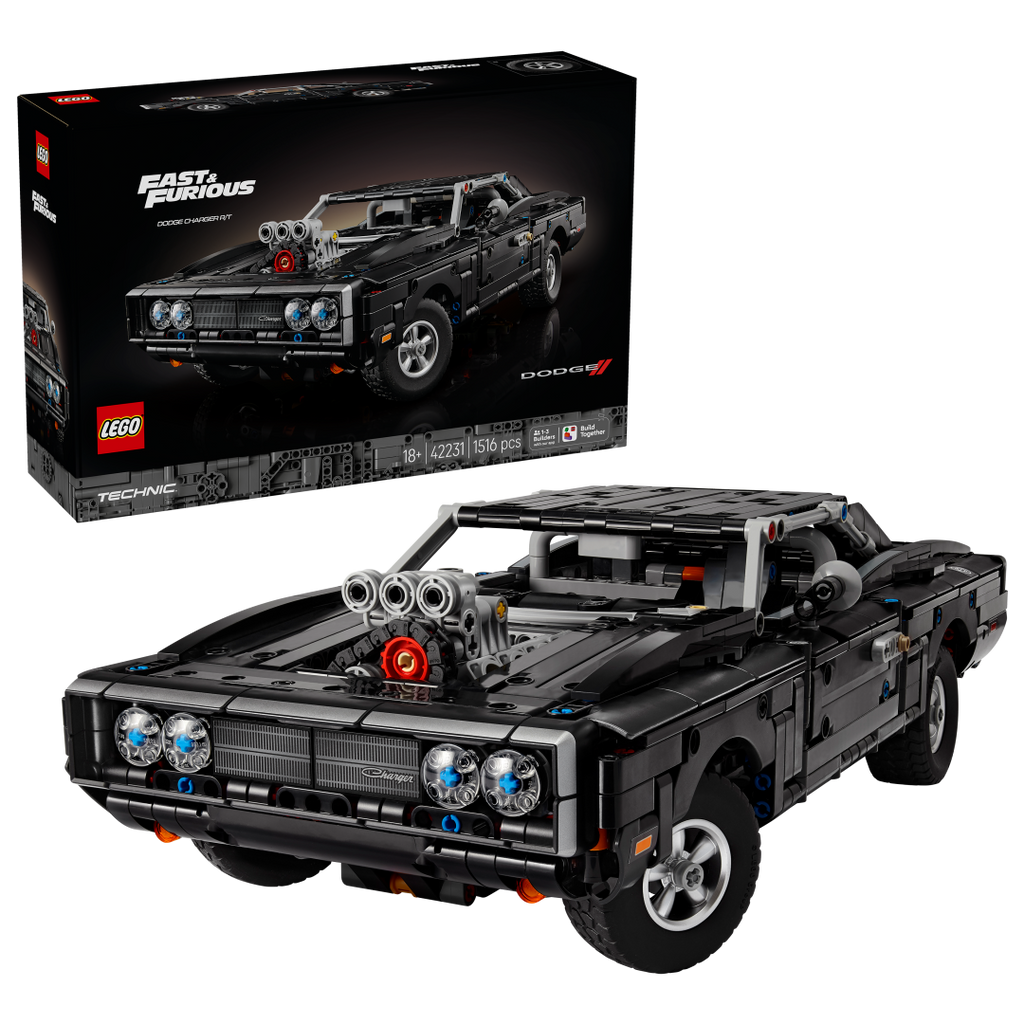 LEGO Technic Fast and Furious Dodge Charger R/T Car Set 42231