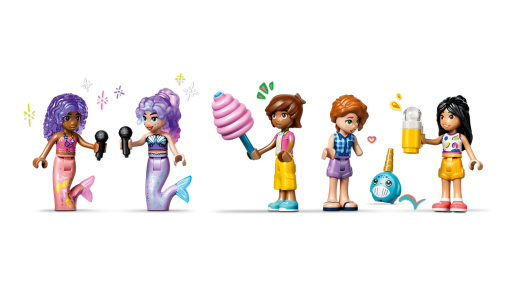 LEGO Friends Mermaid Roller Coaster Ride Set 42703