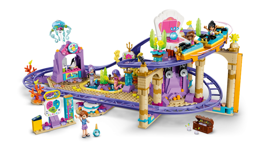 LEGO Friends Mermaid Roller Coaster Ride Set 42703