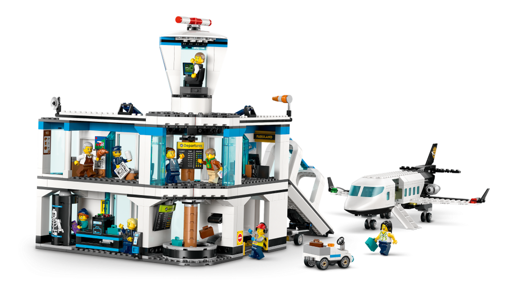 LEGO City Airport with Airplane Set 60502