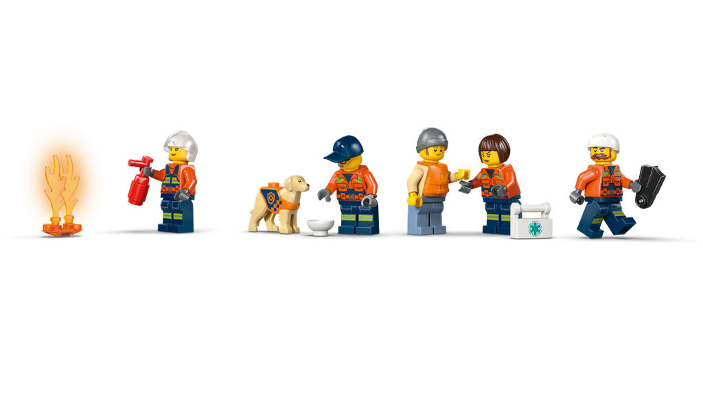 LEGO City Coast Guard Rescue Boat & Helicopter Set 60504