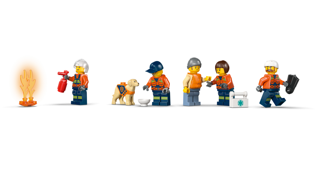 LEGO City Coast Guard Rescue Boat & Helicopter Set 60504