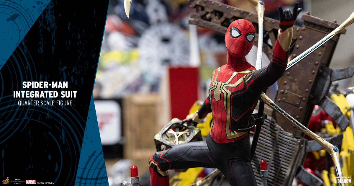 Spider-Man Integrated Suit Quarter Scale Figure - Hot Toys Marvel