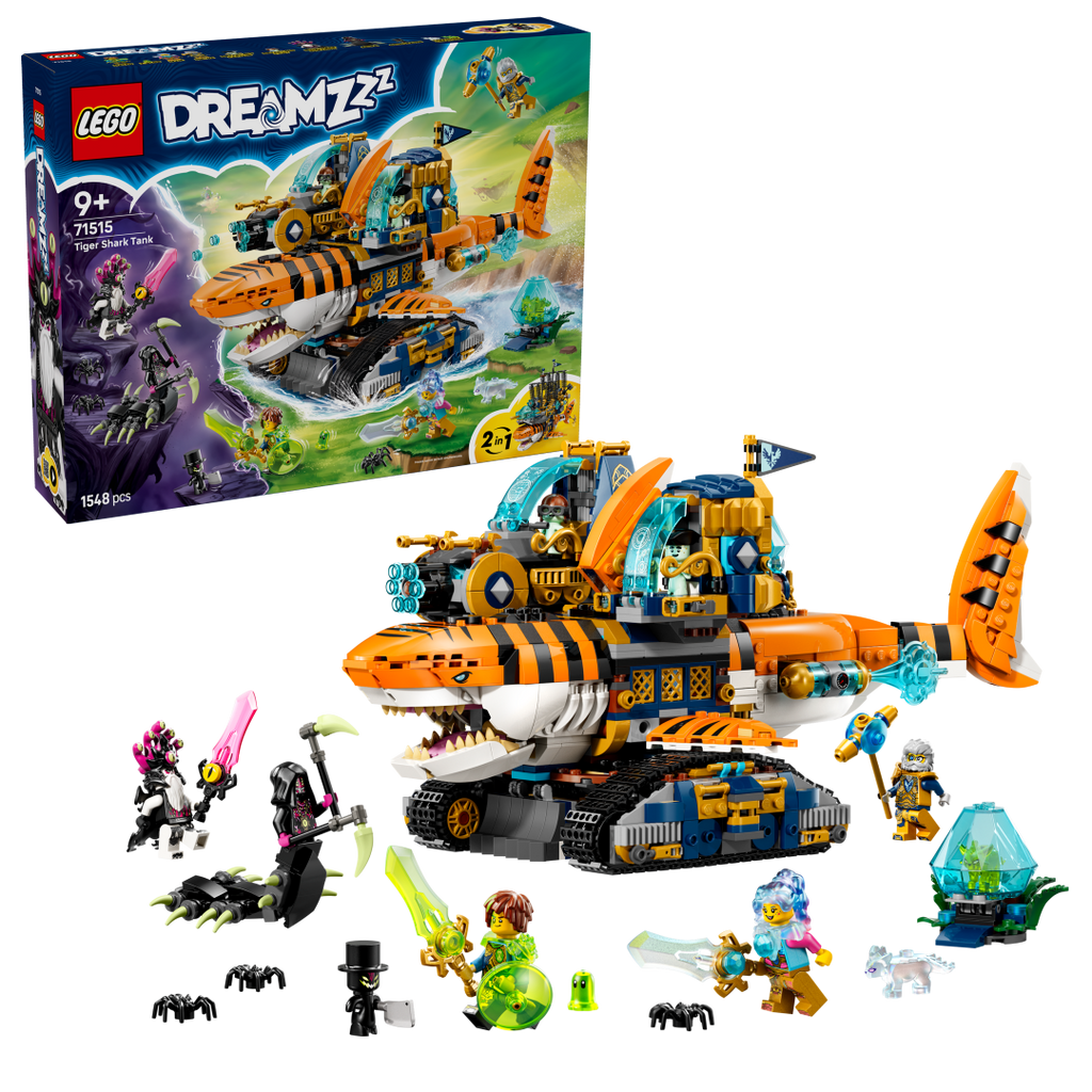 LEGO DREAMZzz Tiger Shark Tank Set 71515