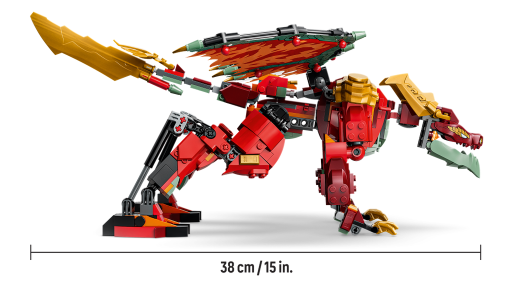 LEGO NINJAGO Wyldfyre's Transforming Dragon Mech Set 71868