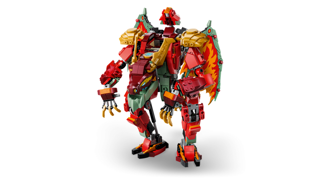 LEGO NINJAGO Wyldfyre's Transforming Dragon Mech Set 71868