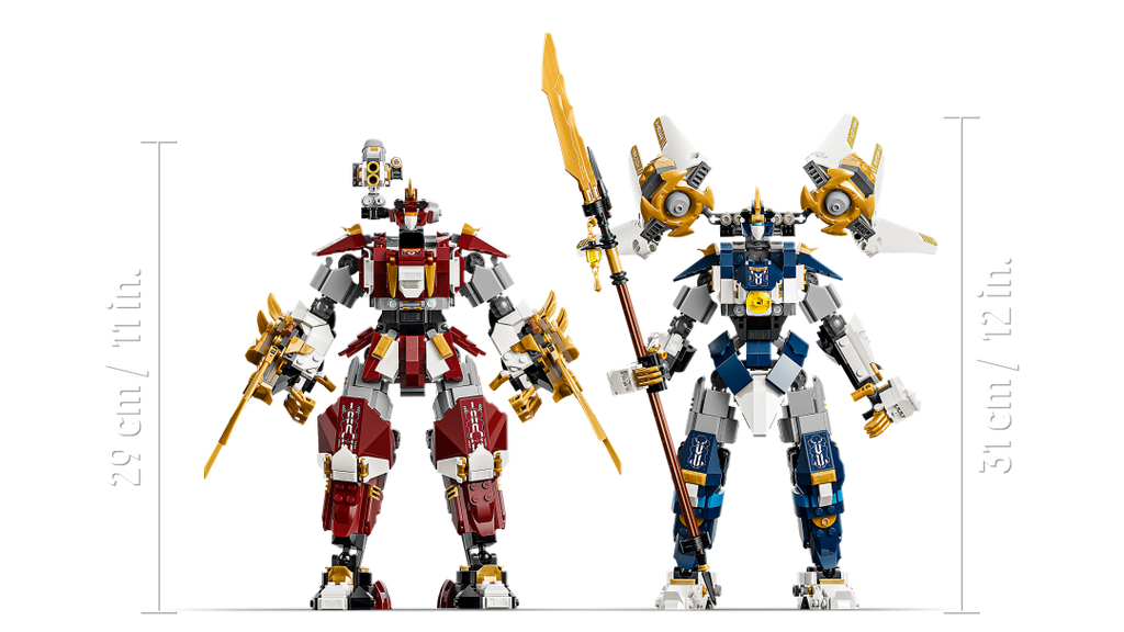 LEGO NINJAGO The Twin Titan Mechs Set 71870