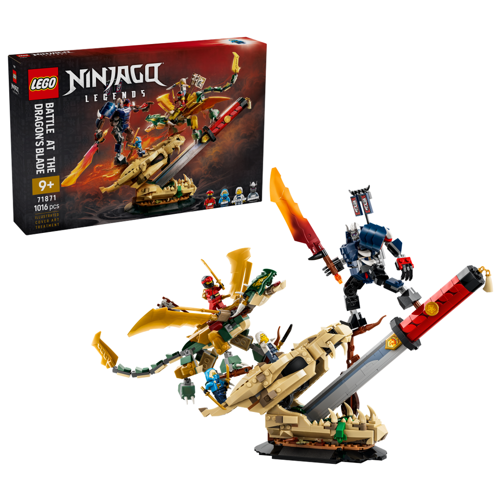 LEGO NINJAGO Battle at the Dragon's Blade Set 71871
