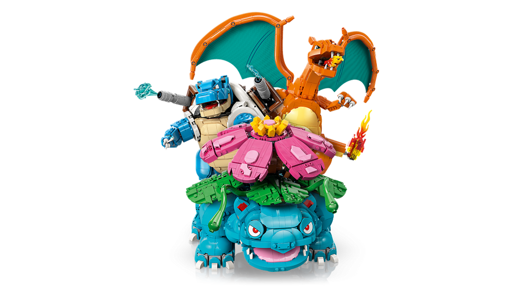 LEGO Pokémon Venusaur, Charizard and Blastoise Set 72153
