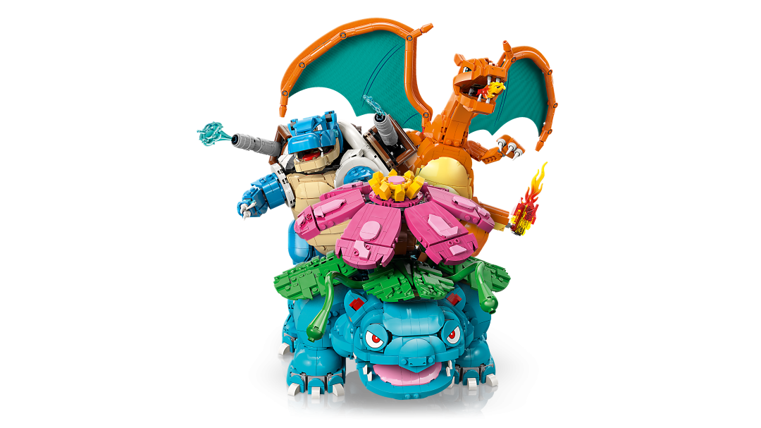 LEGO Pokémon Venusaur, Charizard and Blastoise Set 72153
