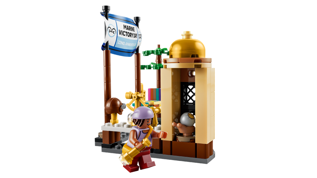 LEGO One Piece Garp's Marine Battleship Set 75646