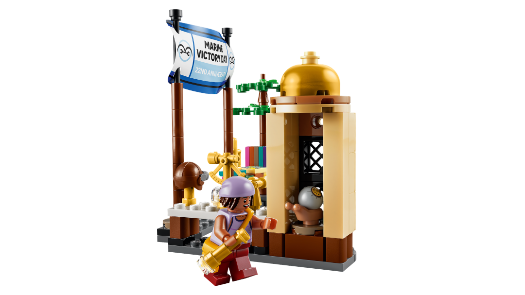 LEGO One Piece Garp's Marine Battleship Set 75646