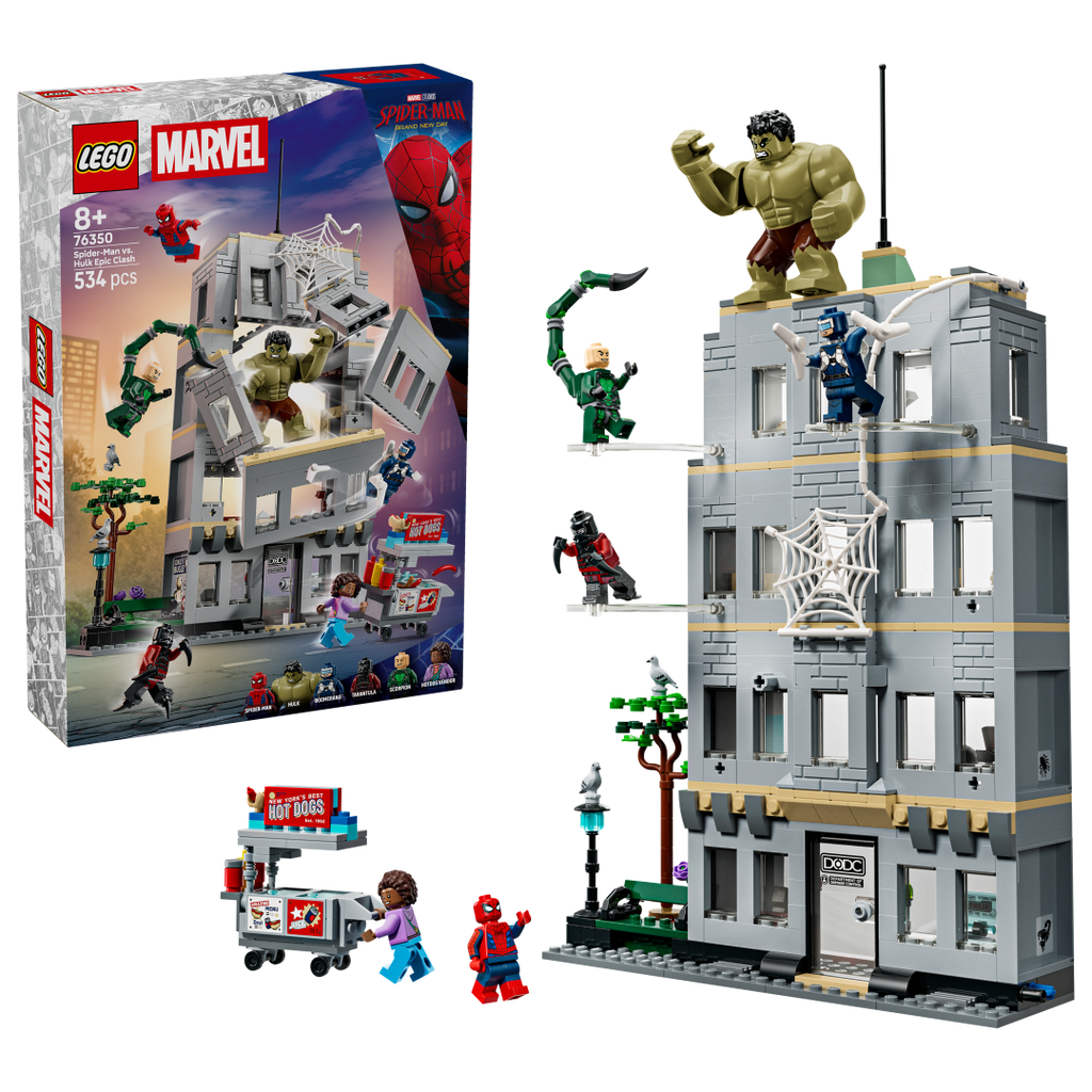 LEGO Marvel Spider-Man vs. Hulk Epic Clash Set 76350