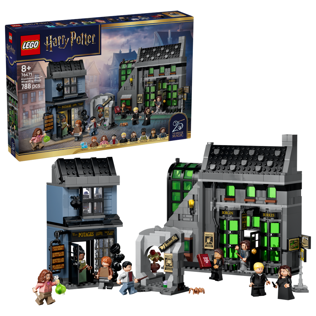 LEGO Harry Potter Knockturn Alley Wizarding Shops Set 76471