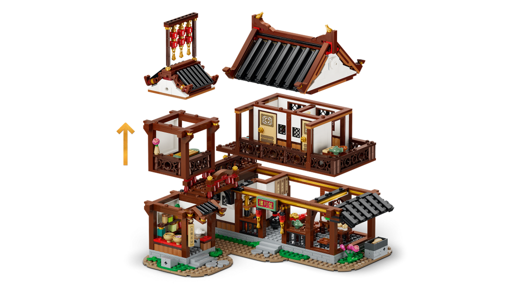 LEGO Iconic Ancient Moon-Gazing Inn Set 80121