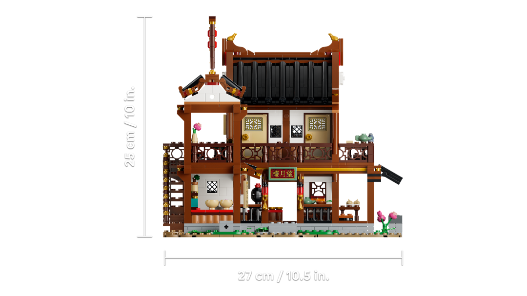 LEGO Iconic Ancient Moon-Gazing Inn Set 80121