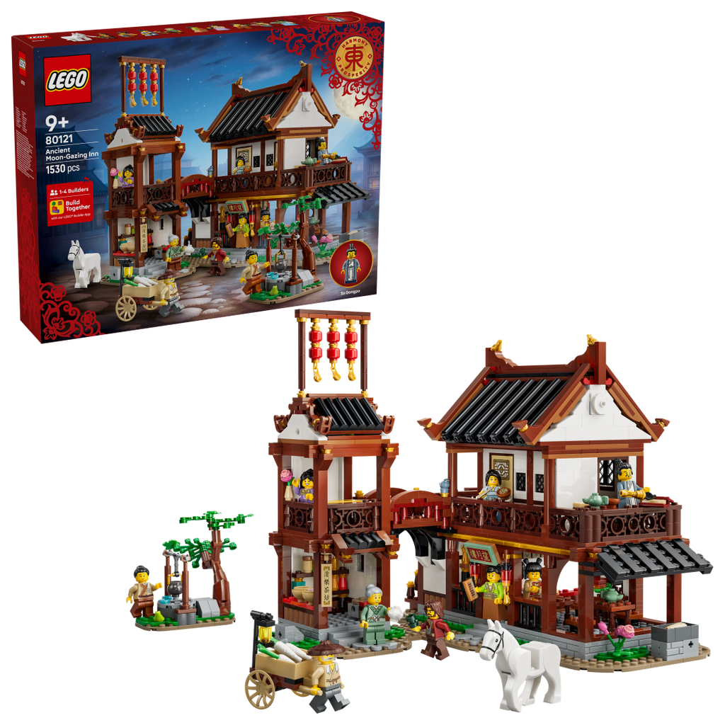 LEGO Iconic Ancient Moon-Gazing Inn Set 80121