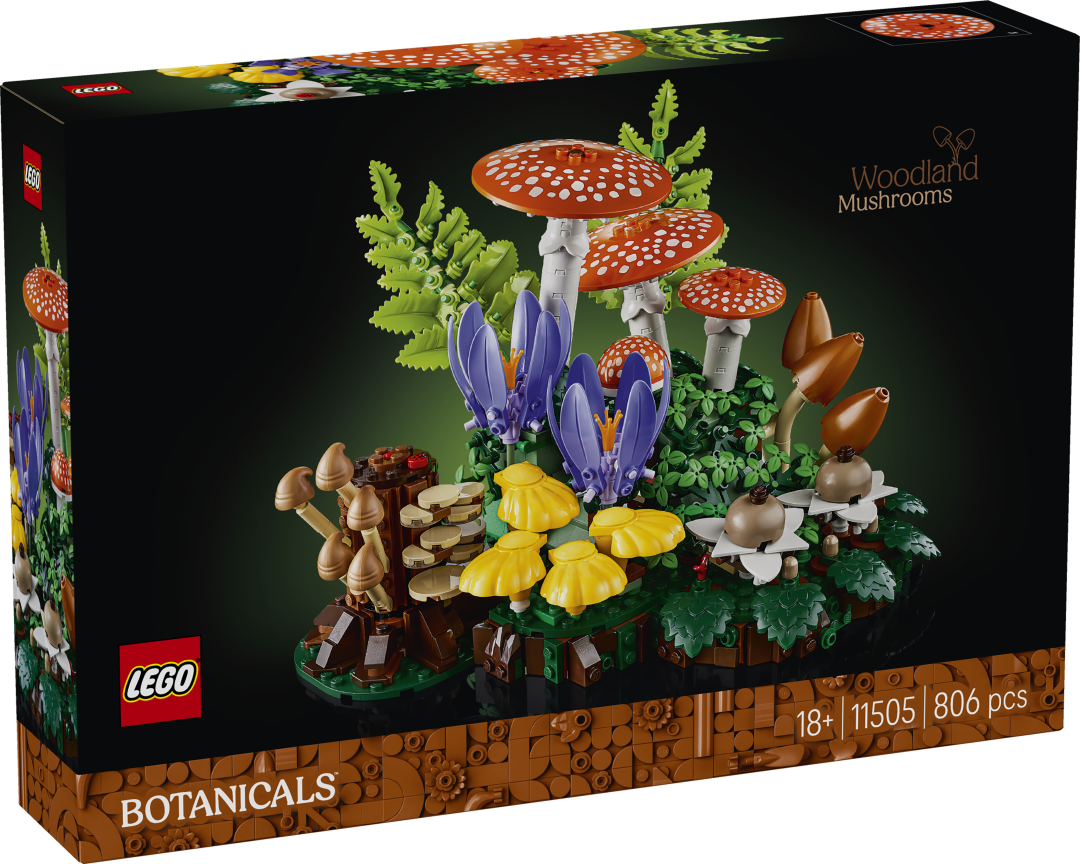 LEGO Botanicals Woodland Mushrooms Set 11505