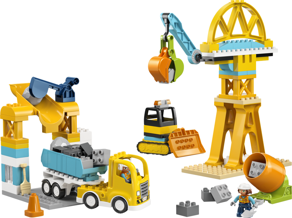 LEGO DUPLO 3in1 Construction Site and Vehicles Set 10476