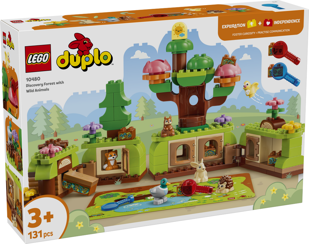LEGO DUPLO Discovery Forest with Wild Animals Set 10480
