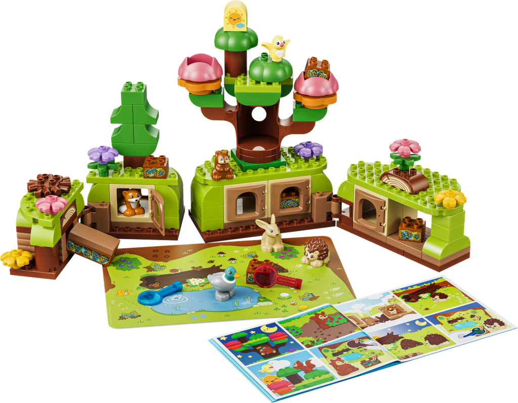 LEGO DUPLO Discovery Forest with Wild Animals Set 10480