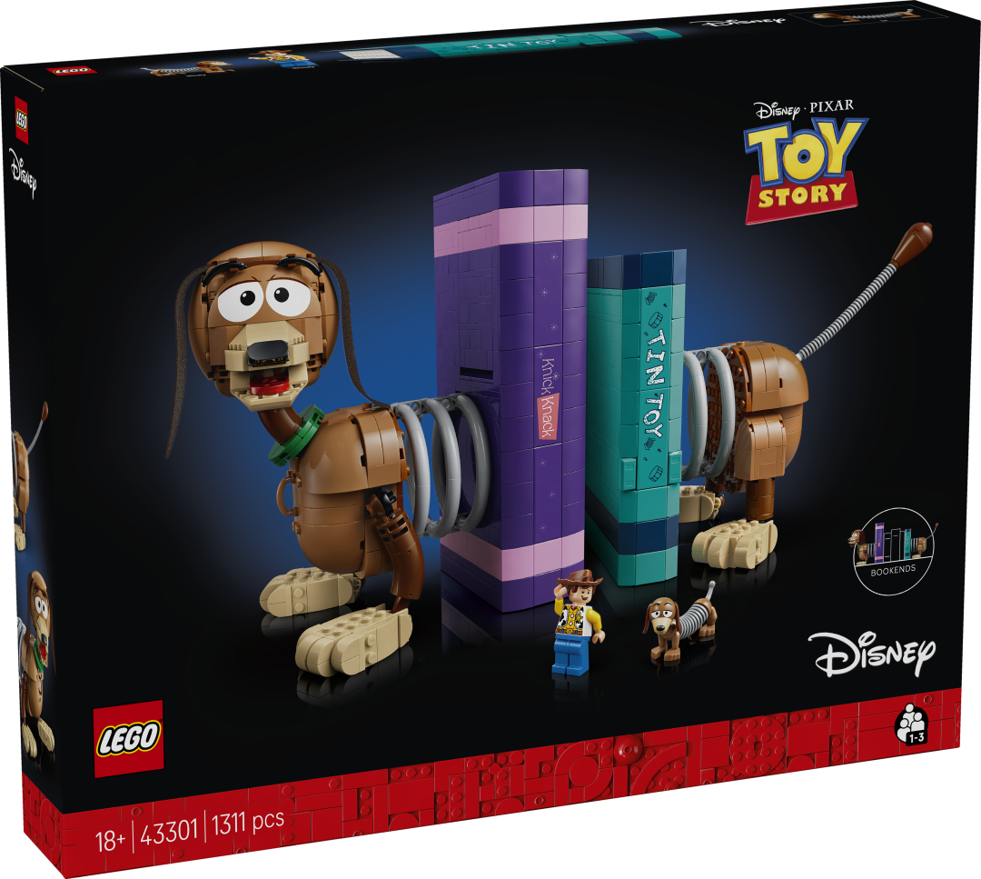 LEGO Disney Toy Story Slinky Dog Bookends Set 43301