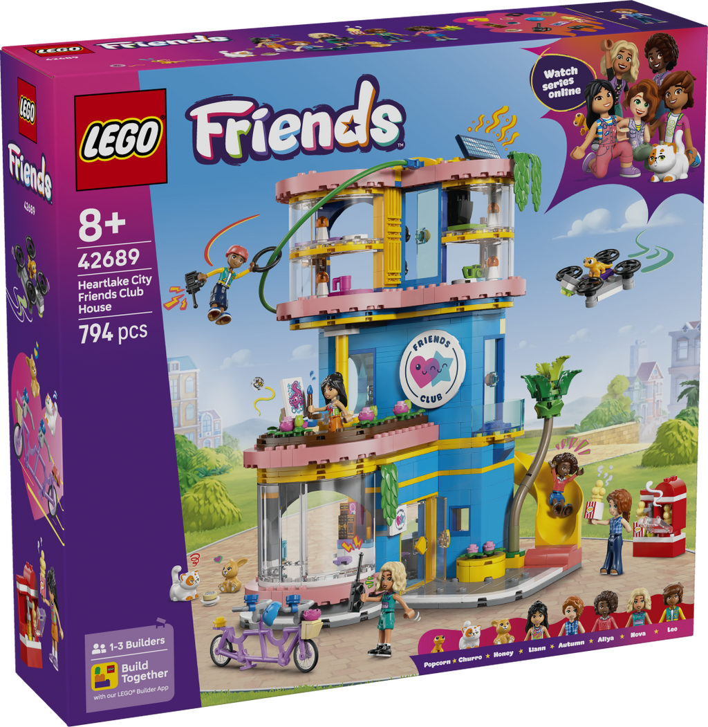 LEGO Friends Heartlake City Friends Club House Set 42689