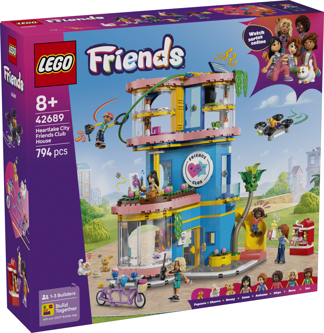LEGO Friends Heartlake City Friends Club House Set 42689