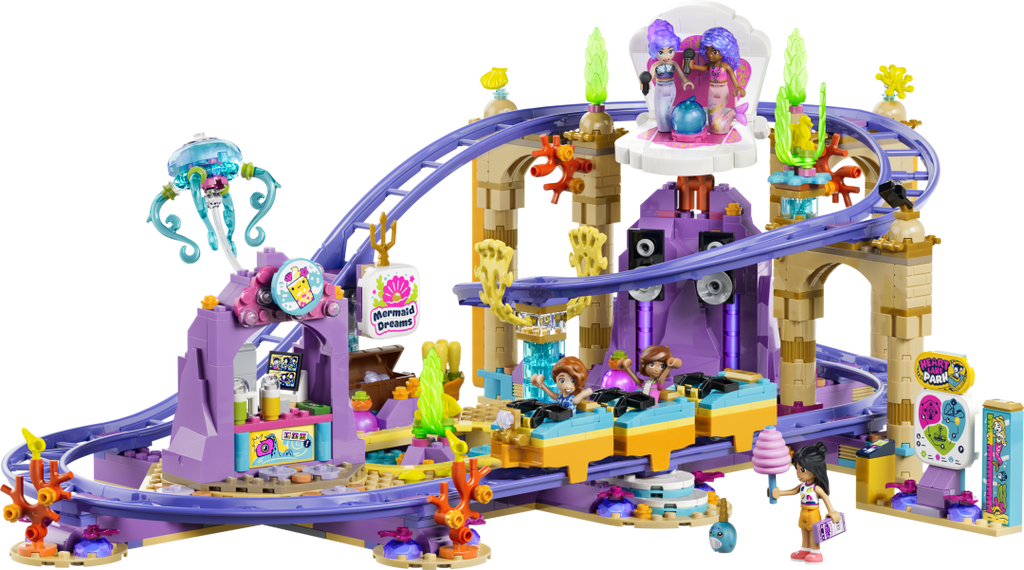 LEGO Friends Mermaid Roller Coaster Ride Set 42703
