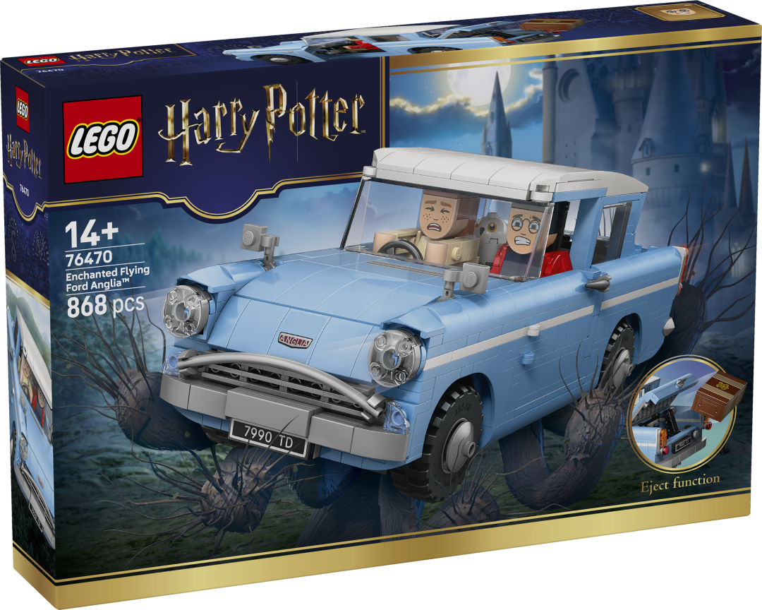 LEGO Harry Potter Enchanted Flying Ford Anglia Set 76470
