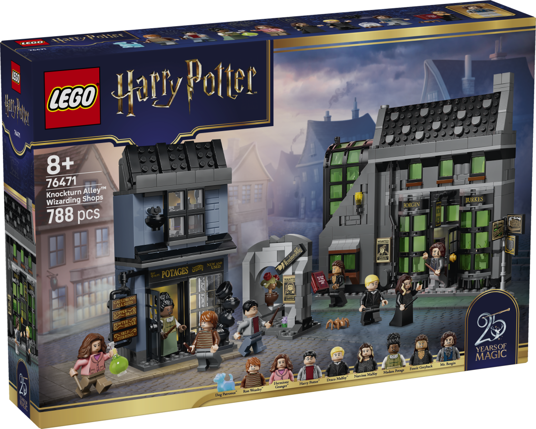 LEGO Harry Potter Knockturn Alley Wizarding Shops Set 76471