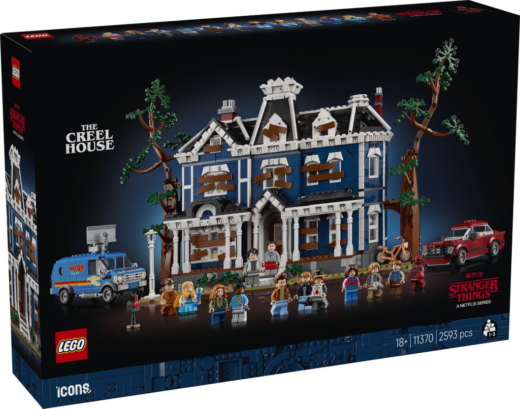 LEGO ICONS Stranger Things: The Creel House Set 11370