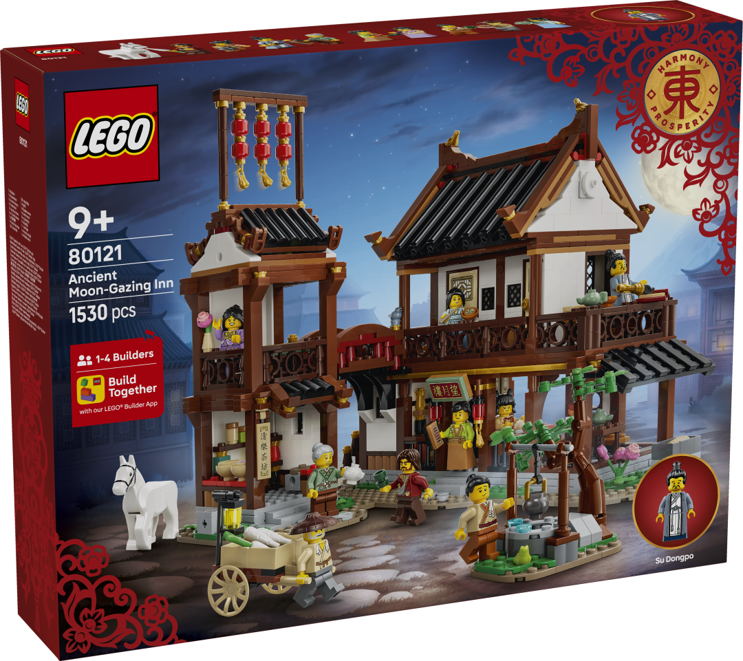LEGO Iconic Ancient Moon-Gazing Inn Set 80121