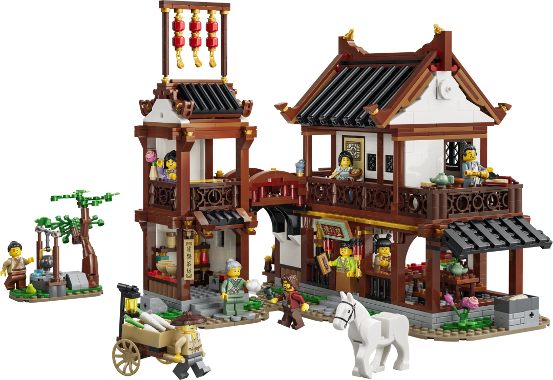 LEGO Iconic Ancient Moon-Gazing Inn Set 80121