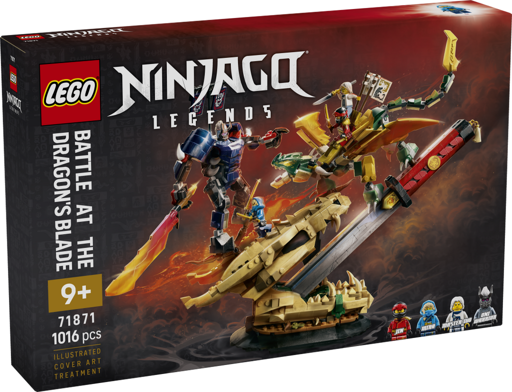 LEGO NINJAGO Battle at the Dragon's Blade Set 71871
