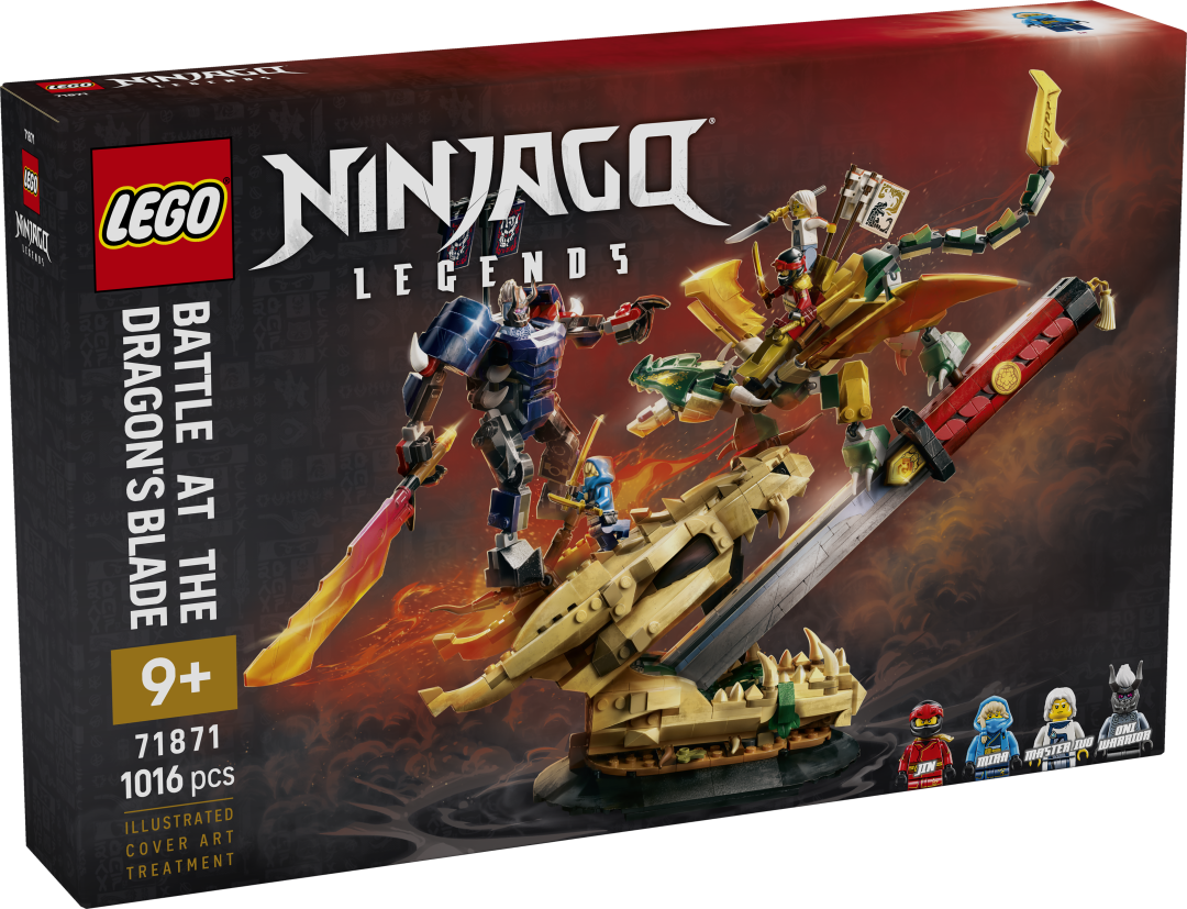 LEGO NINJAGO Battle at the Dragon's Blade Set 71871